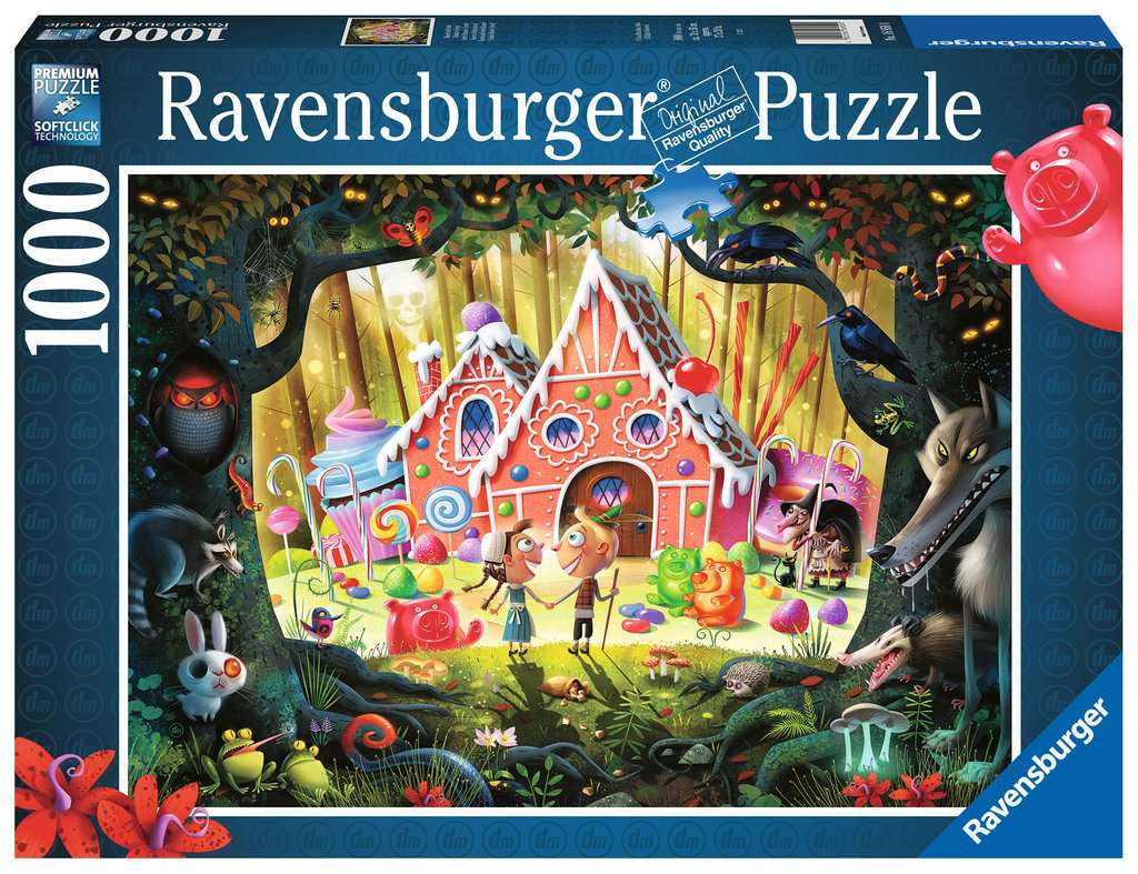 Ravensburger Hansel and Gretel 1000 Pc Puzzle image 0